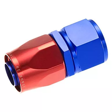 Red Horse Performance 1000-06-1 Hose End, AN Fitting, Aluminum, Black