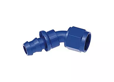 Red Horse Performance 2045-08-1 Hose End Fitting, AN Size 8, Aluminum