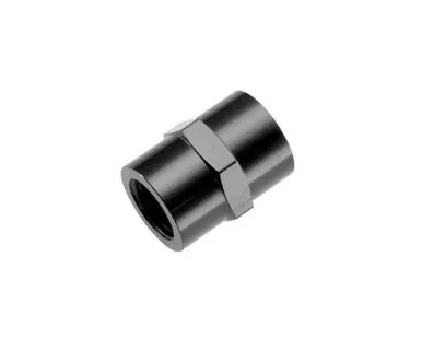 Red Horse Performance 910-04-2 1/4" NPT Female Pipe Coupler - Black