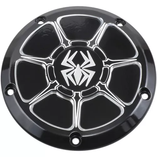 Rekluse Derby Cover for 1999-2018 Harley Big Twin - Gloss Black