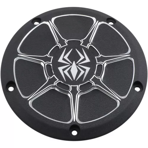 Rekluse Derby Cover for 2016-2020 Harley Touring - Wrinkle Black