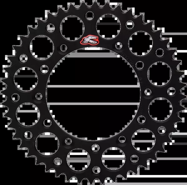 Renthal Rear Sprocket – Aluminum – 48 Tooth – Black – Suzuki