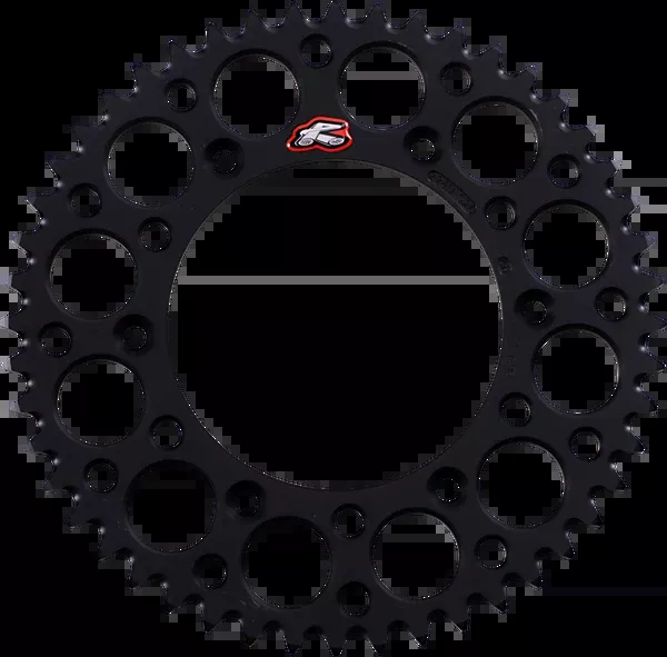 Renthal Rear Sprocket – Aluminum – 48 Tooth – Black
