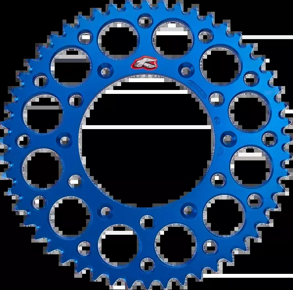 Renthal Rear Sprocket – Aluminum – 52 Tooth – Blue