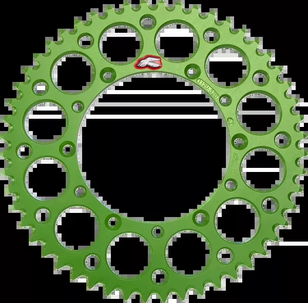 Renthal Rear Sprocket – Aluminum – 52 Tooth – Green – Kawasaki