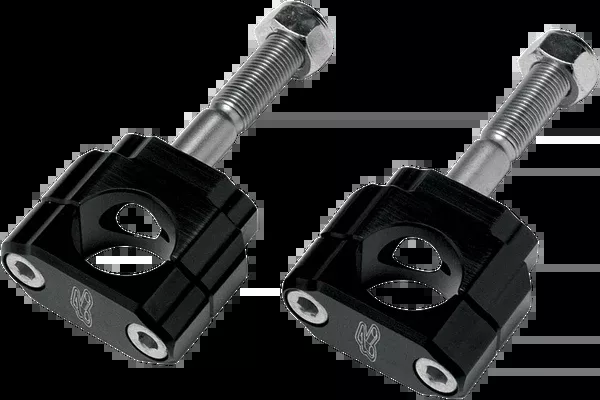 Renthal Rubber-Mounted Handlebar Clamp – 1-1/8″ – 0 MM Offset