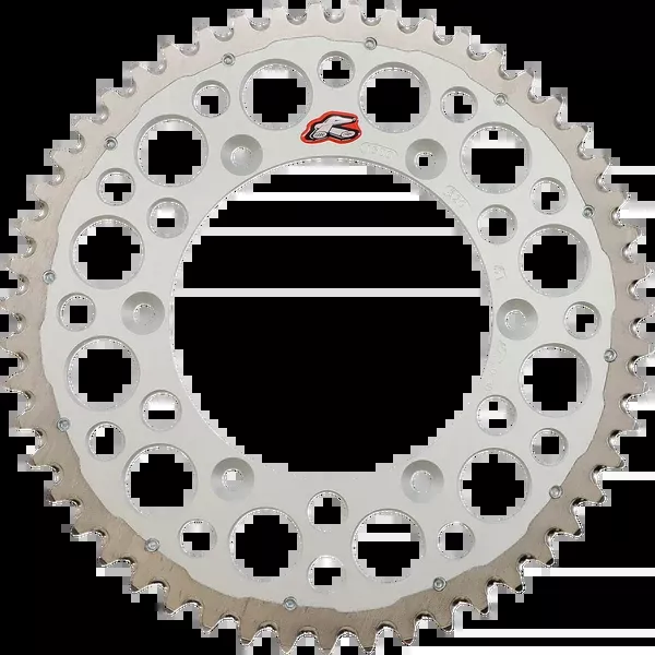 Renthal Twinring™ Rear Sprocket – 51 Tooth – Silver – Honda/Yamaha