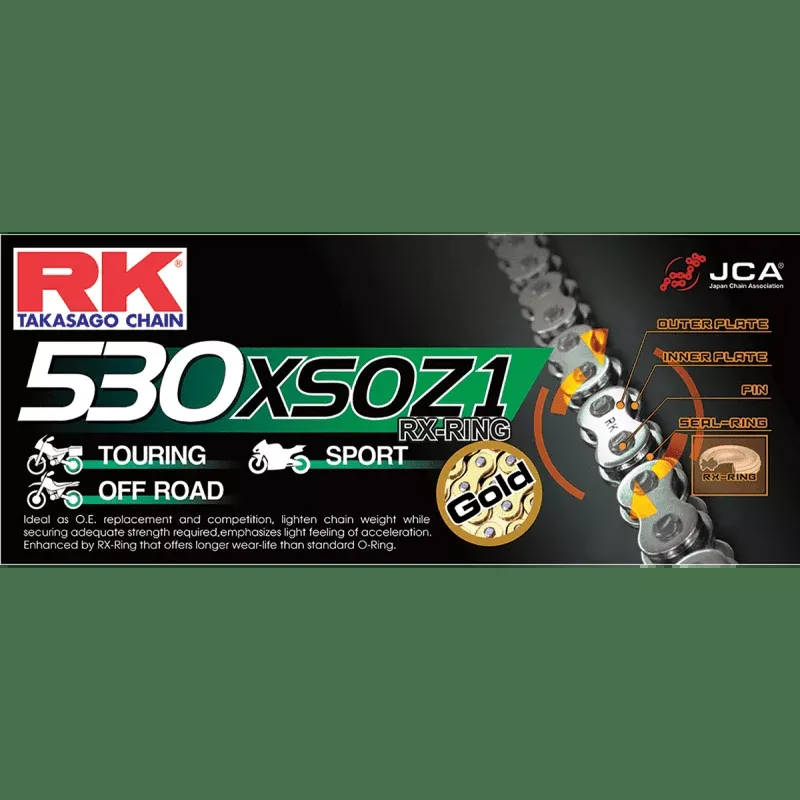 RK 530XSOZ1X114 Performance RX-Ring Chain