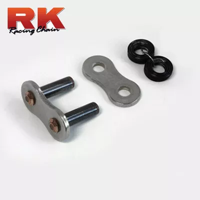 RK Chain 530GXW Rivet Connecting Link Gold Finish
