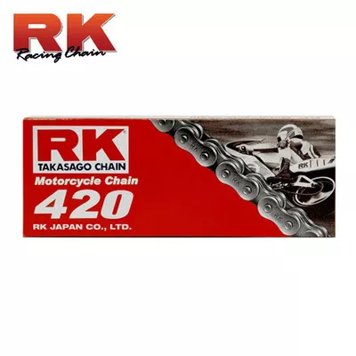 RK Chain RK-M 420 Standard Chain Natural Finish
