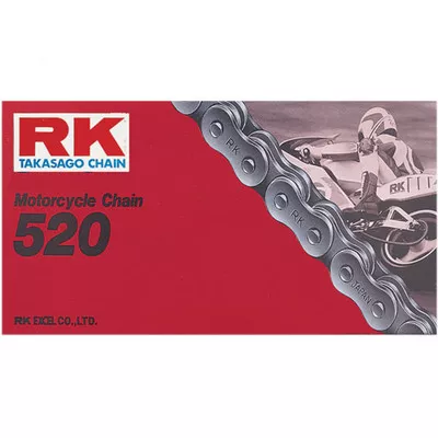 RK Chain RK-M 520 Standard Chain Natural Finish