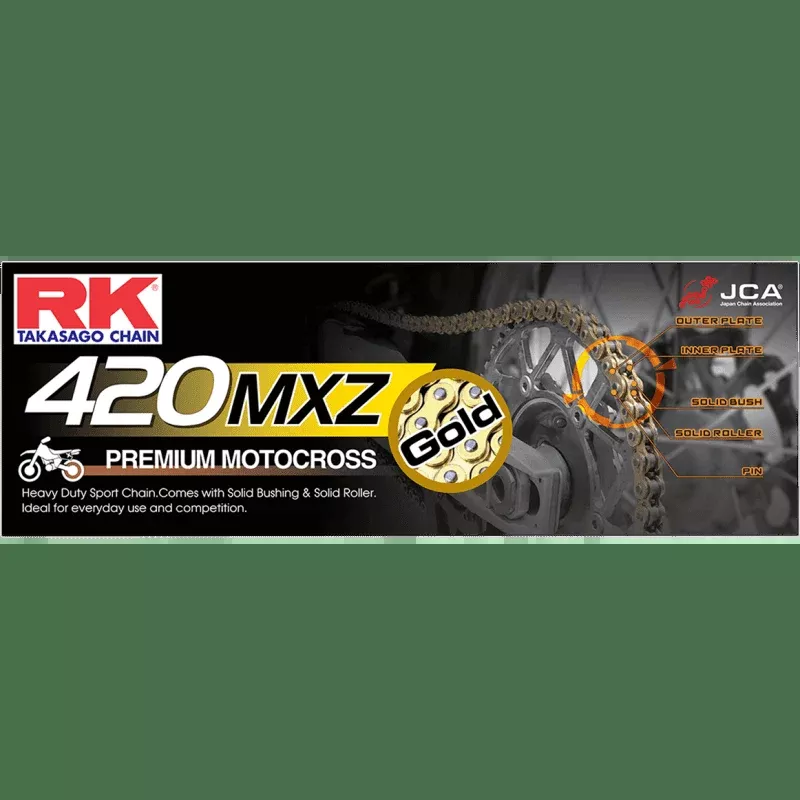 RK GB420MXZ Chain 110 (Gold)