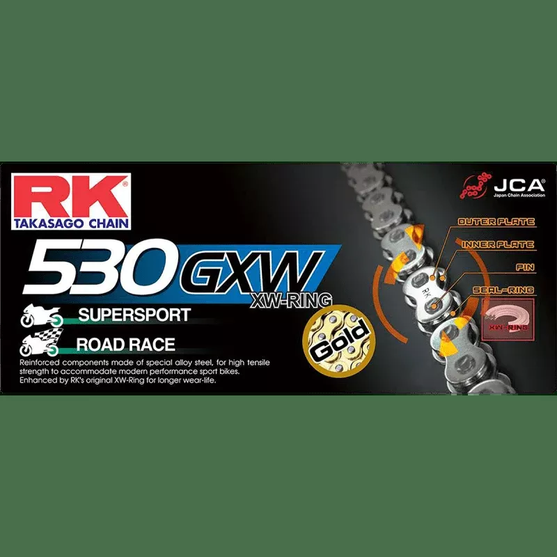 RK GB530GXW Chain 120 (Gold)