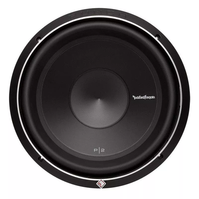 Rockford Fosgate P2D2-10 Punch P2 10" 600W Dual 2Ohm DVC Car Audio Subwoofer Sub