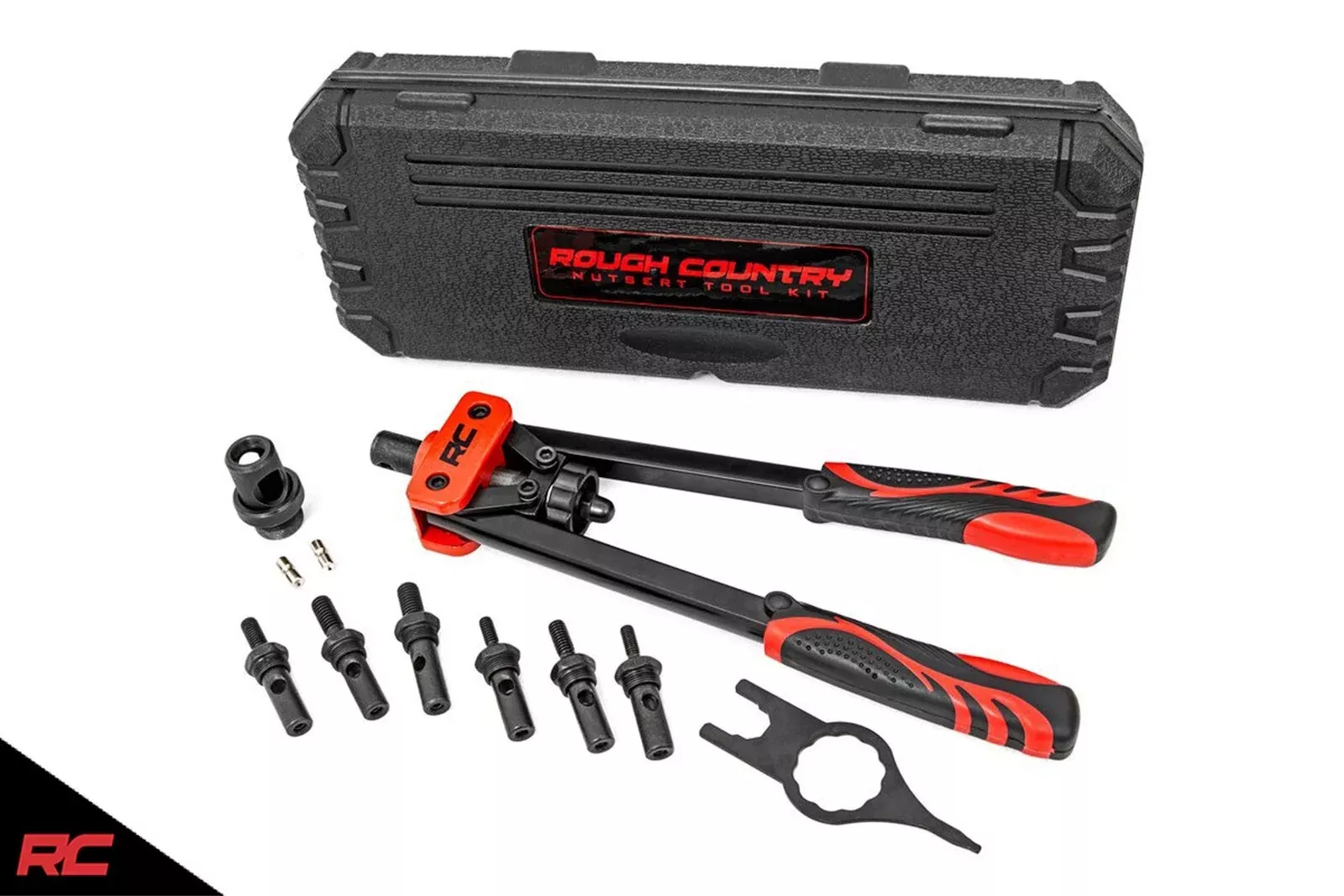 Rough Country 10583 Nutsert Tool Kit 10 Piece System w/ Quick Change Mandrel Set