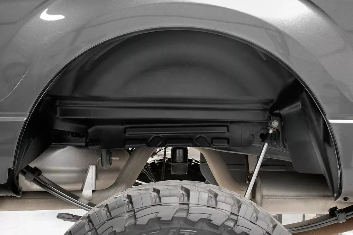 Rough Country 4609 Rear Wheel Well Inner Liners Pair 2009-2017 Dodge Ram Trucks