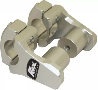 Rox Handlebar Pivoting Riser Natural 1-3/4"X1-1/8"X1-1/8" - 3R-P2PPL