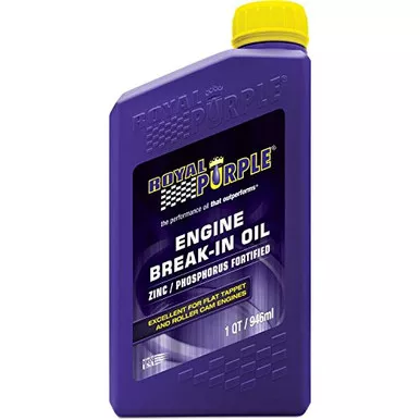 Royal Purple 11487 High Performance Engine Break-in Oil 1 Quart Bottle