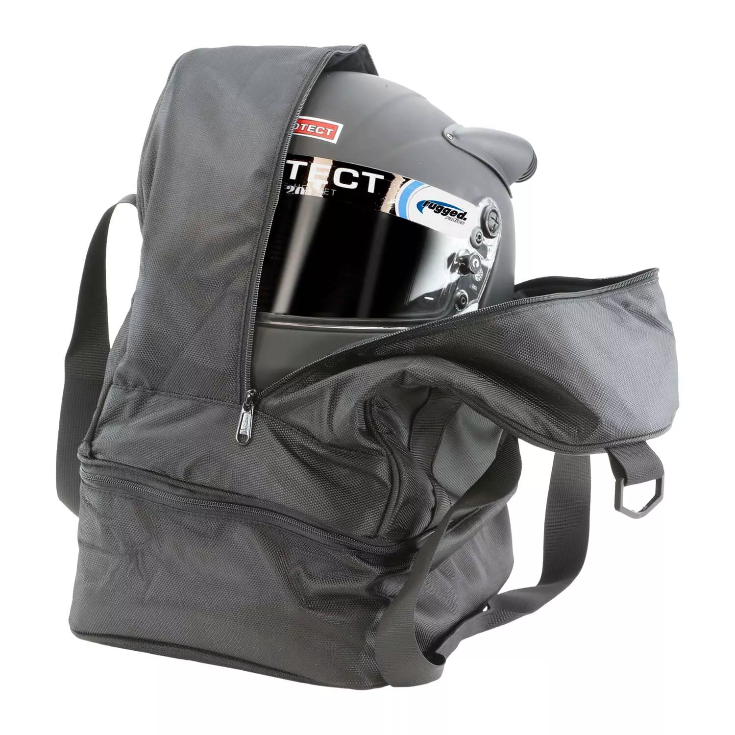Rugged Radios Helmet Bag with Bottom Storage Compartment HELMET-BAG-XL