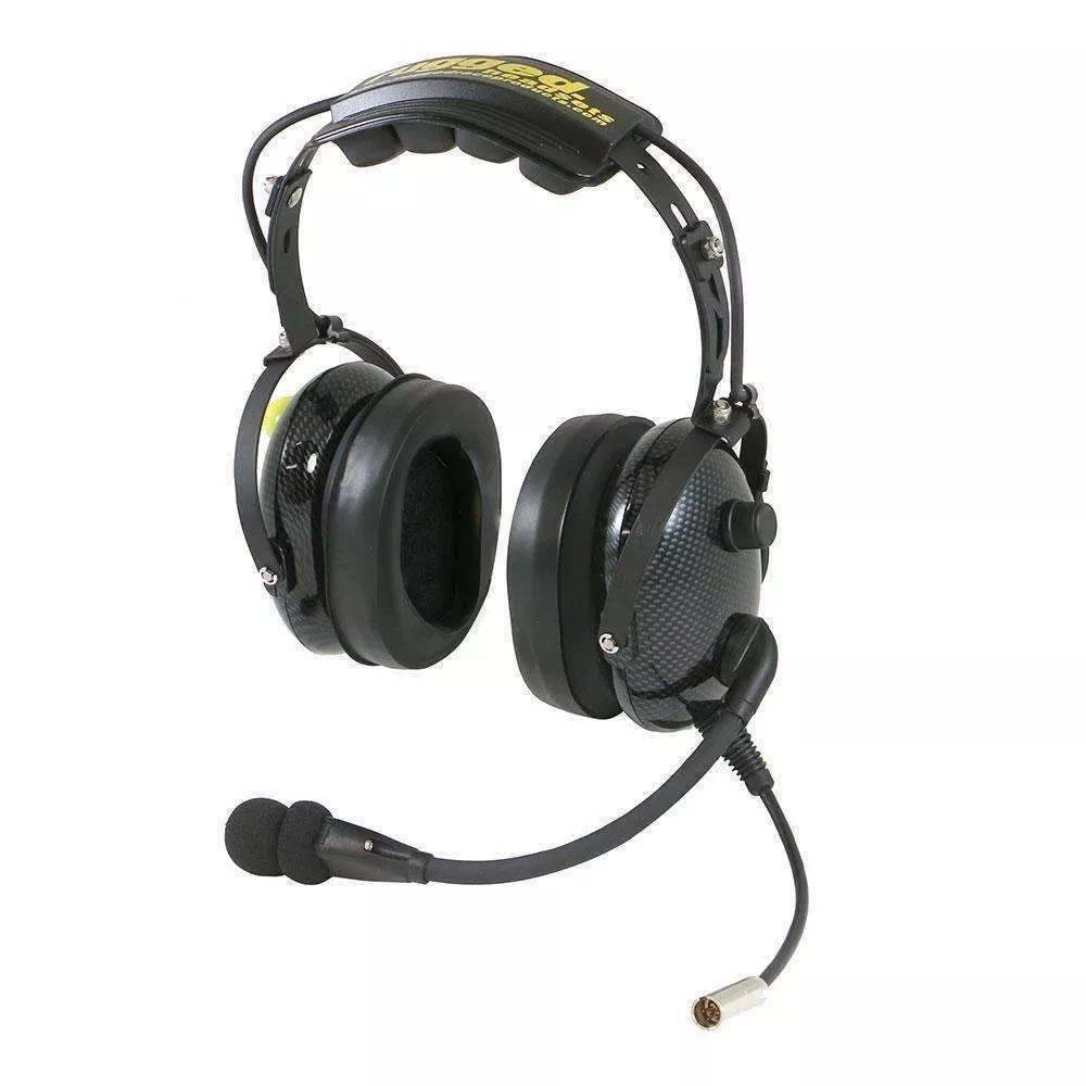 Rugged Radios HS10 Fire Safety Over the Head OTH Headset with Mic On Off Switch HS10-CF