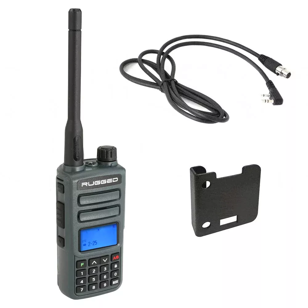 Rugged Radios Radio Kit – GMR2 GMRS/FRS Handheld RK-GMR2