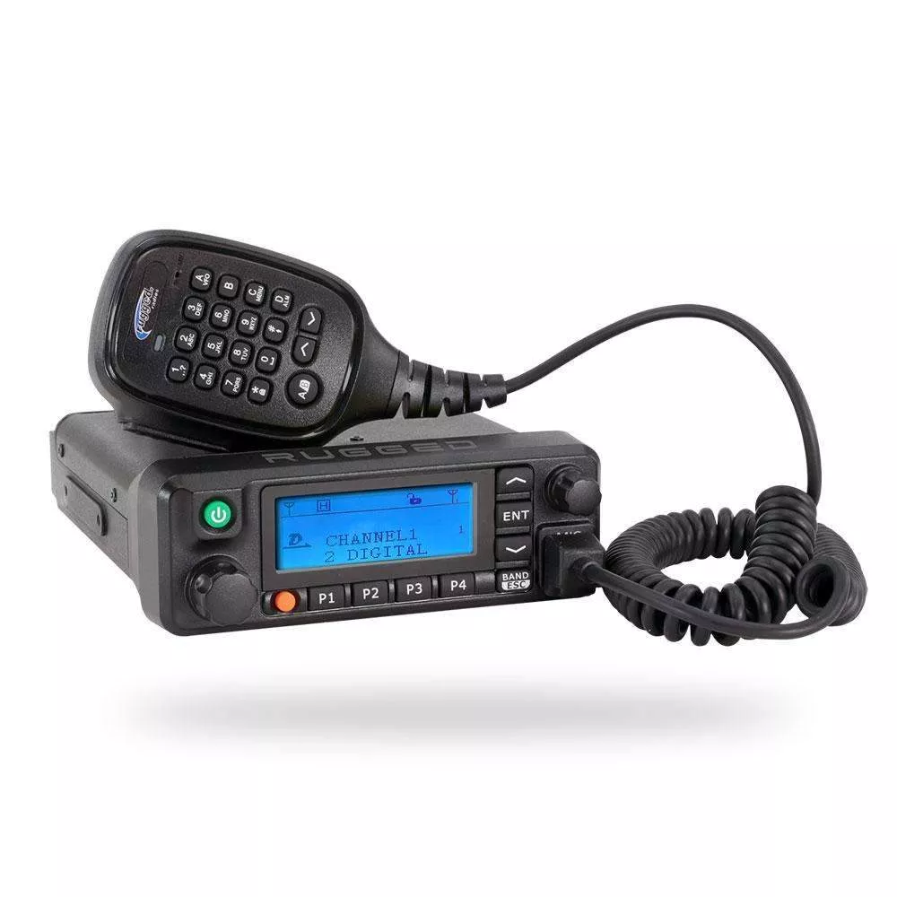 Rugged Radios Rugged Business Band RDM-DB Mobile Radio – Digital and Analog – UHF VHF RDM-DB
