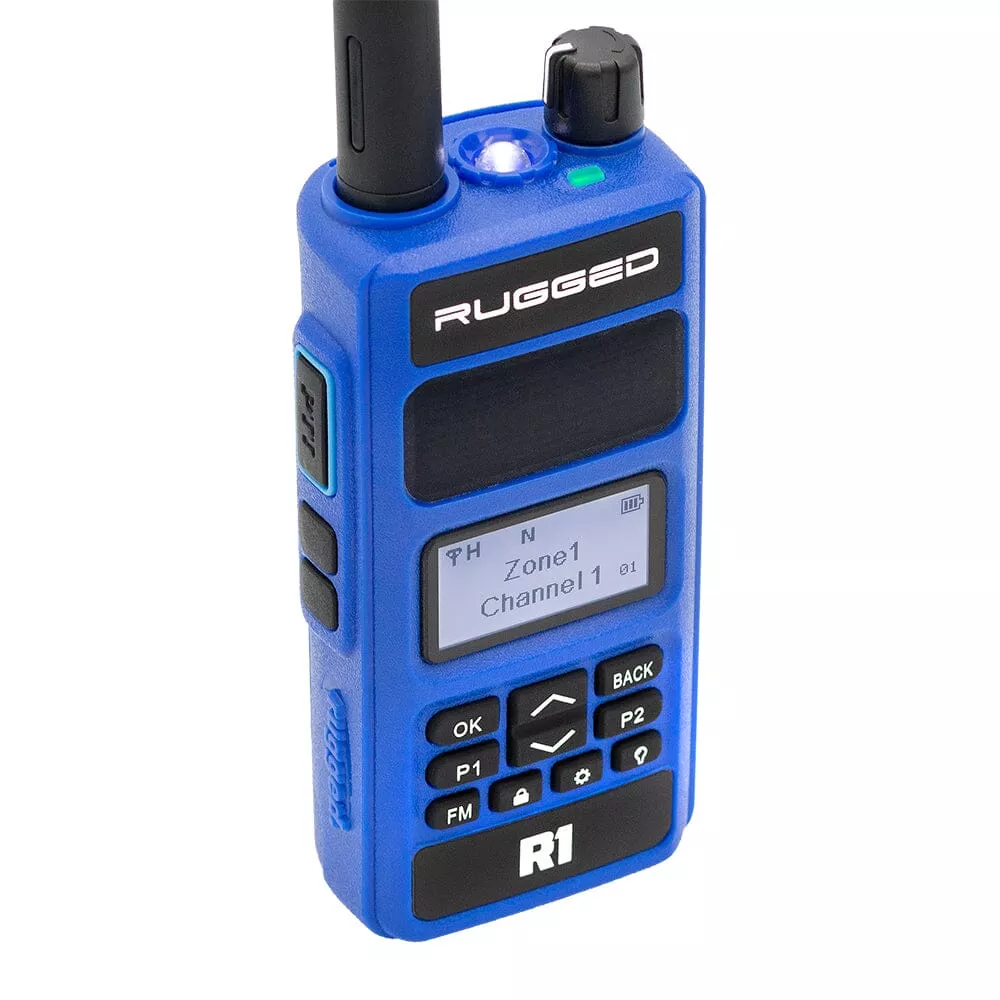 Rugged Radios Rugged R1 Business Band Handheld Radio – Digital and Analog R1