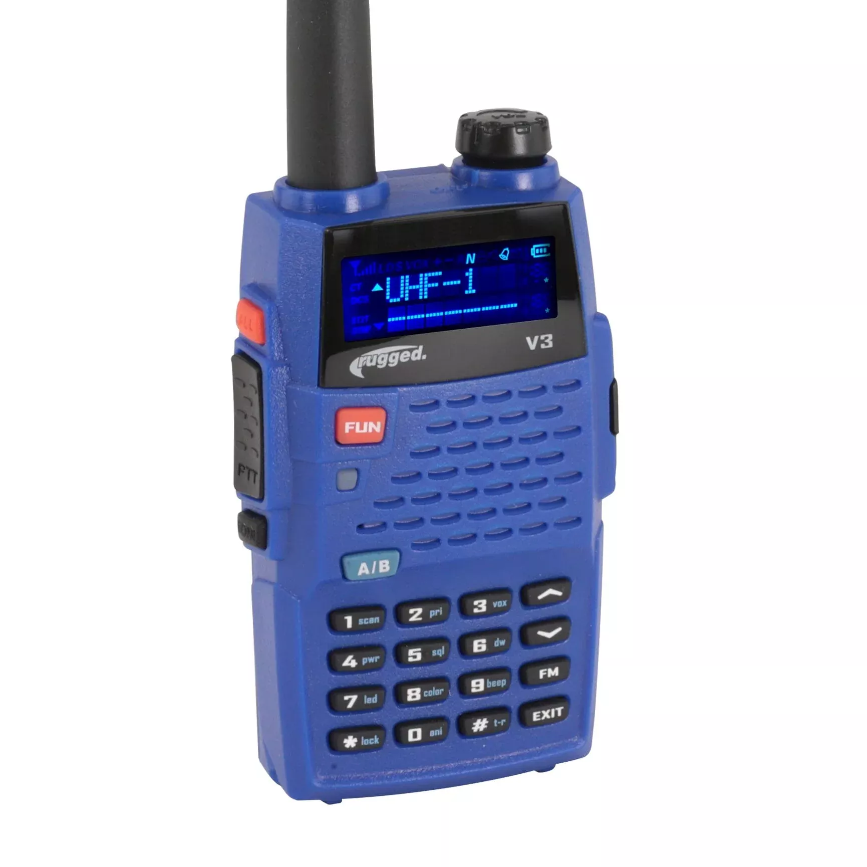 Rugged Radios Rugged V3 Business Band Handheld Radio – Analog Only V3
