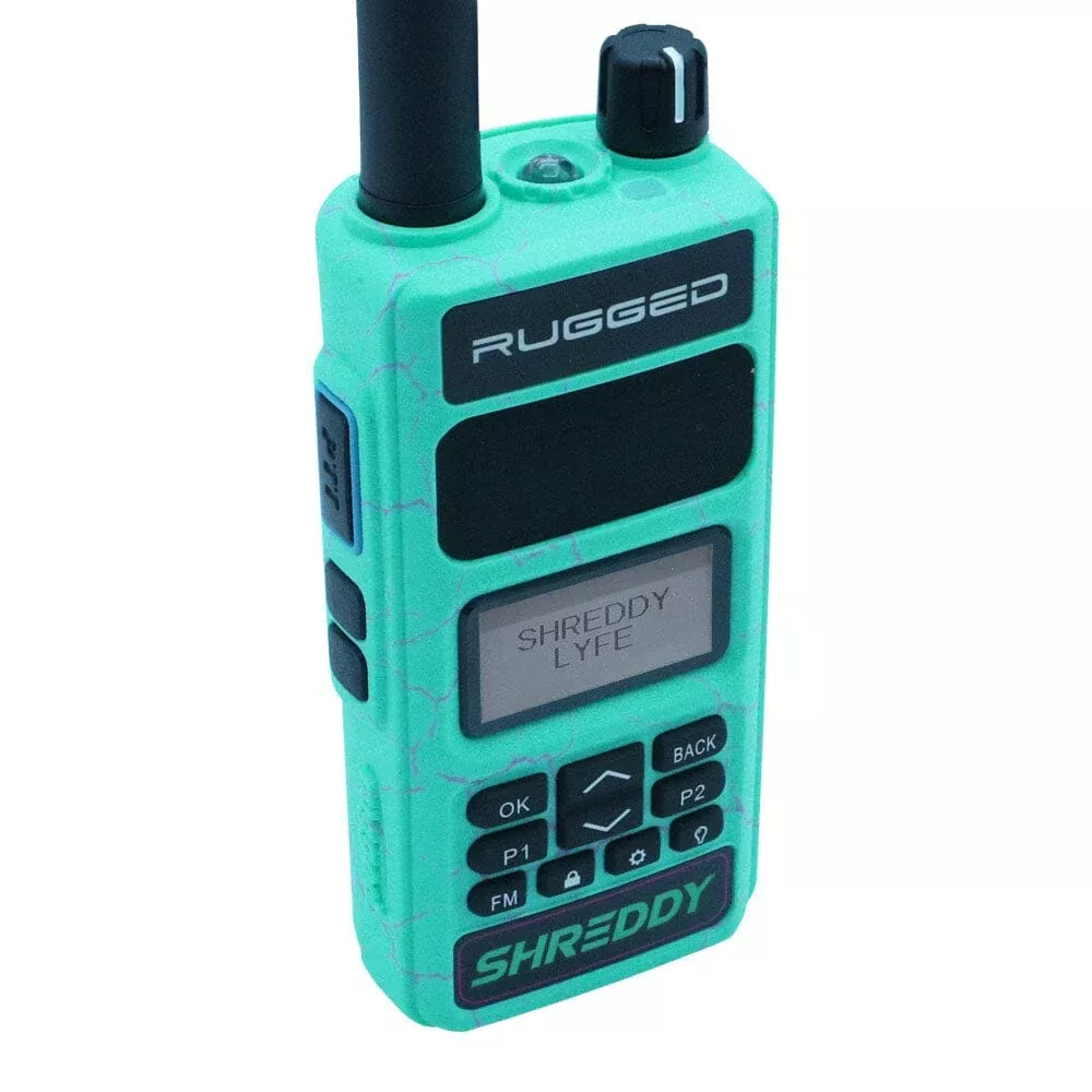 Rugged Radios SHREDDY R1 Business Band Handheld Radio - Digital and Analog R1-SHREDDY