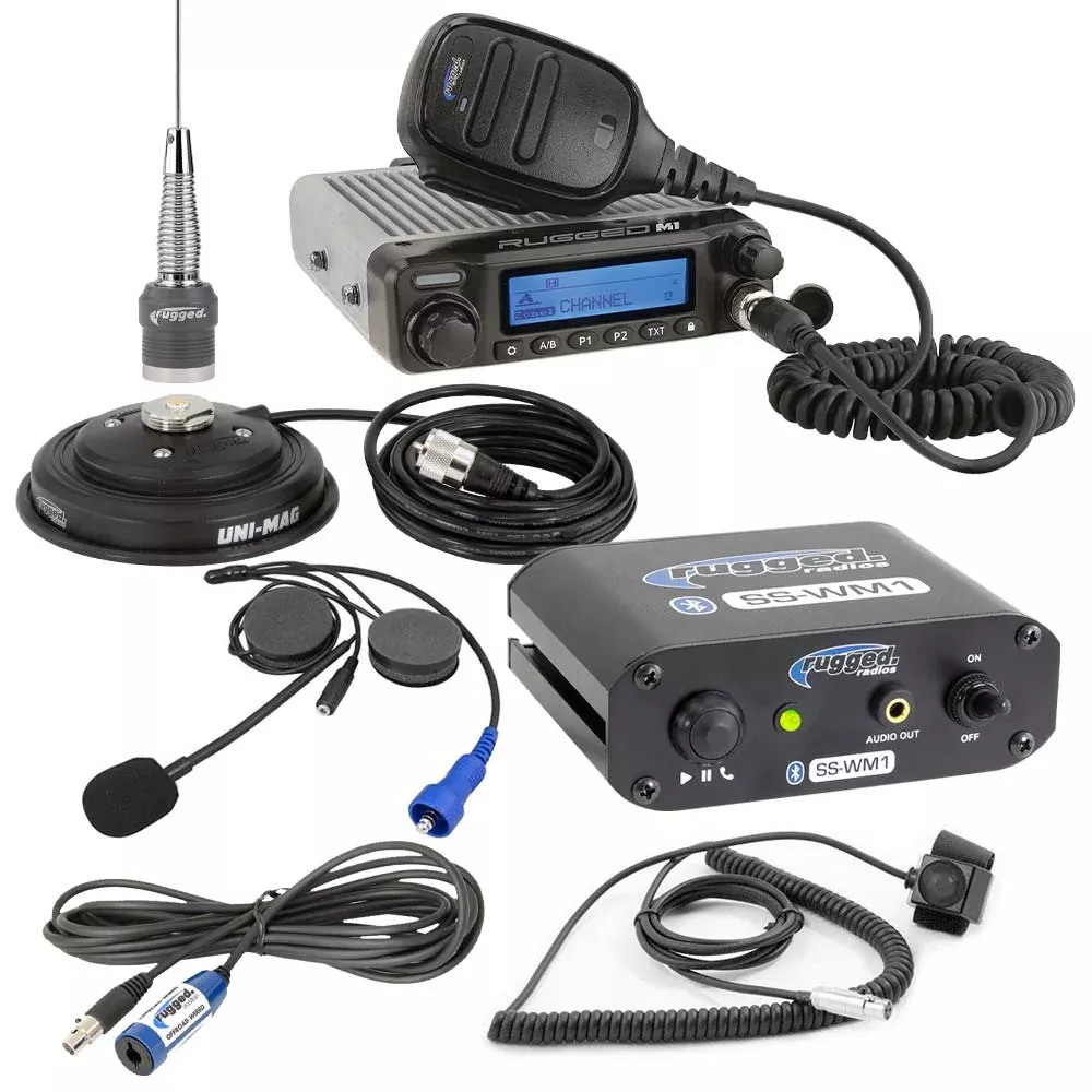 Rugged Radios SS-WM1 Single Seat Kit with Digital Radio