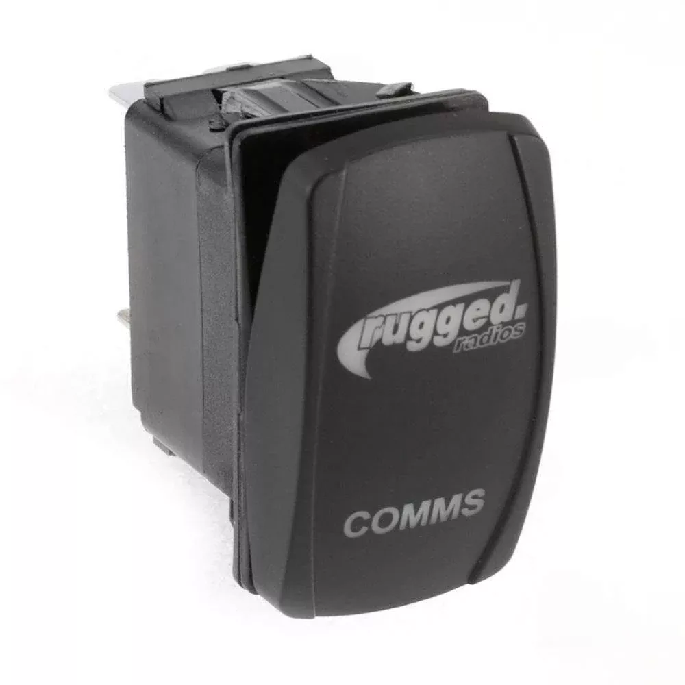 Rugged Radios Waterproof Rocker Switch for Rugged Communication Systems SW-RS-COM