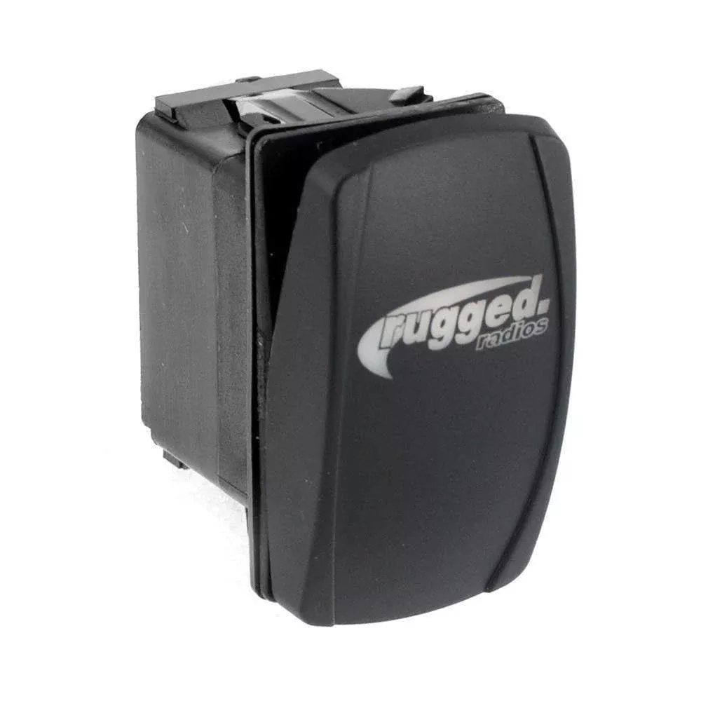 Rugged Radios Waterproof Rocker Switch Universal SW-RS-R