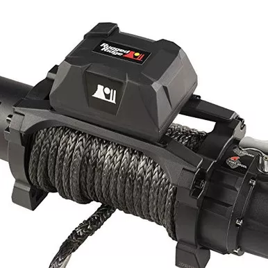 Rugged Ridge 15100.25 Trekker Winch, 12,500 LBS, Synthetic Rope, Waterproof