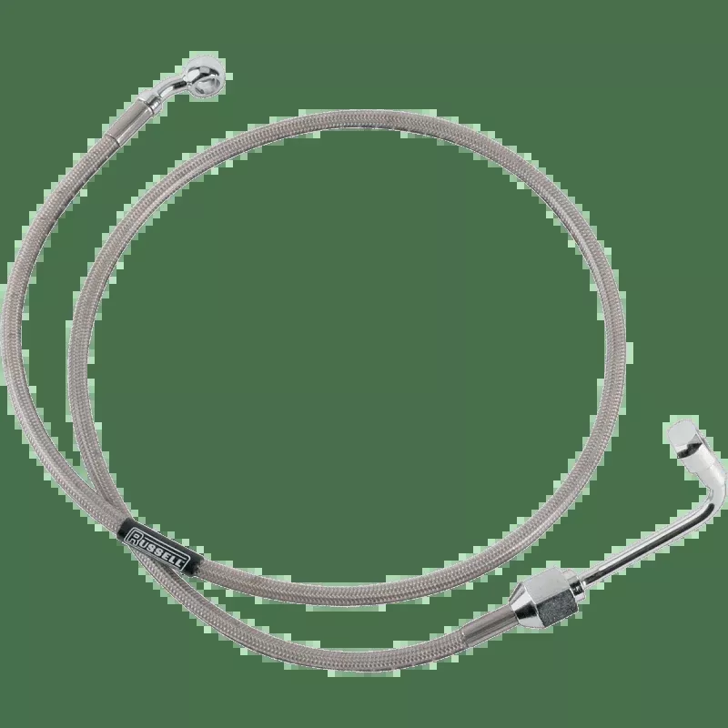 Russell 97-06 Flhr/C/R,fltr Rear S/S Brake Line