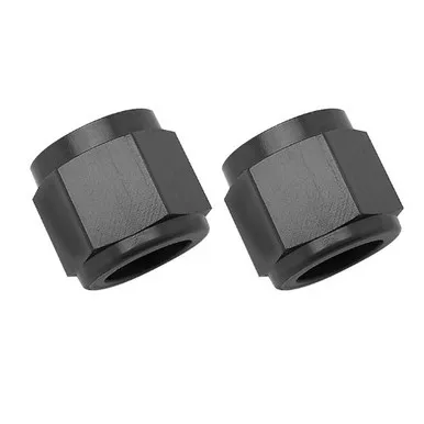 Russell Performance 660575 Black -6 AN Tube Nut