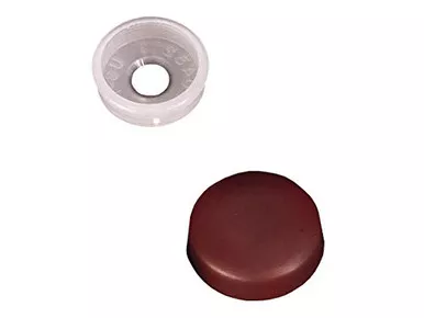 RV Designer H605 RV Trailer Camper Hardware Screw Cover Brown