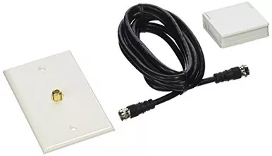 RV Designer T201 TV Hook Up Installation Kit, White