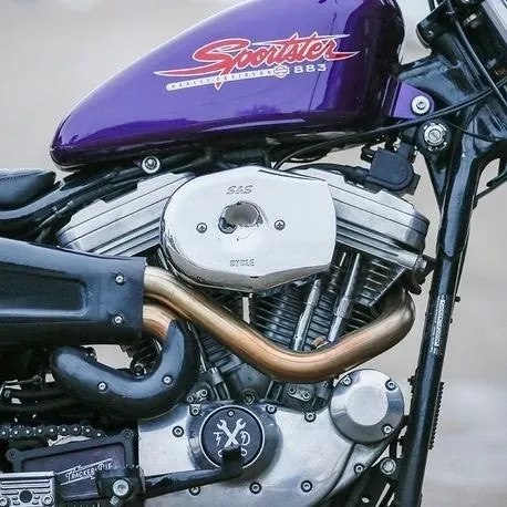 S&S 170-0592 Chrome Stealth Tribute Cover for Stealth Air Cleaner Filter Harley