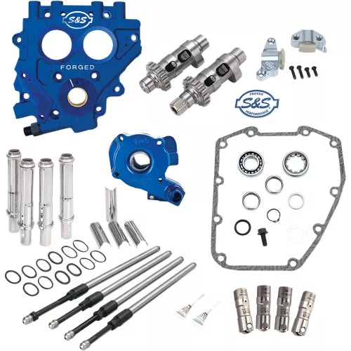 S&S 585 EZ Start Chain-Drive Camchest Kit for 1999-2006 Harley Twin Cam