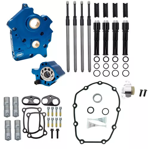 S&S Chain Drive Camchest Kit without Cam for Harley M8