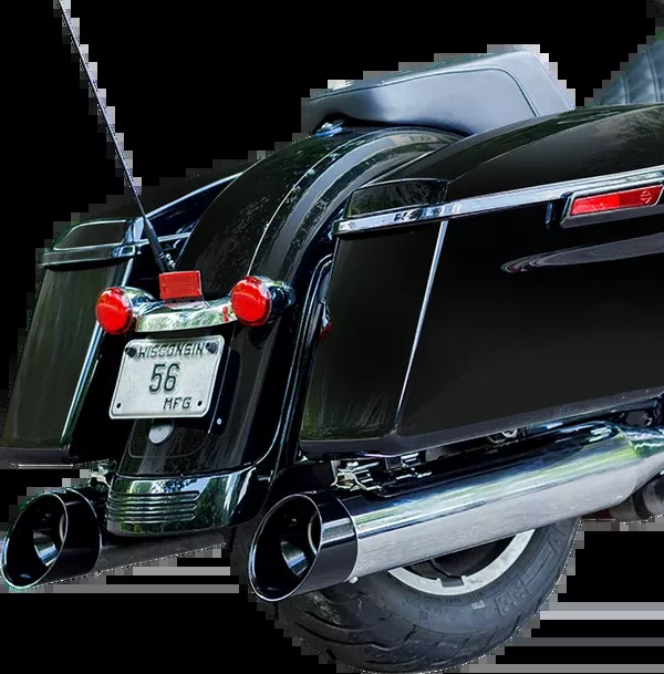 S&S Cycle 4-1/2″ Chrome MK45 Cutlass Performance Mufflers