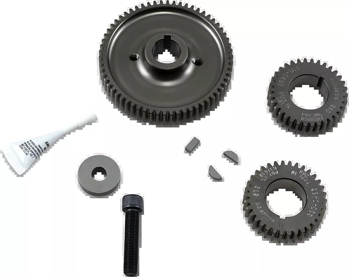 S&S CYCLE 4-Gear Cam Gear Drive Kit - '99-'06 Twin Cam (Except '06 Dyna) 33-4275