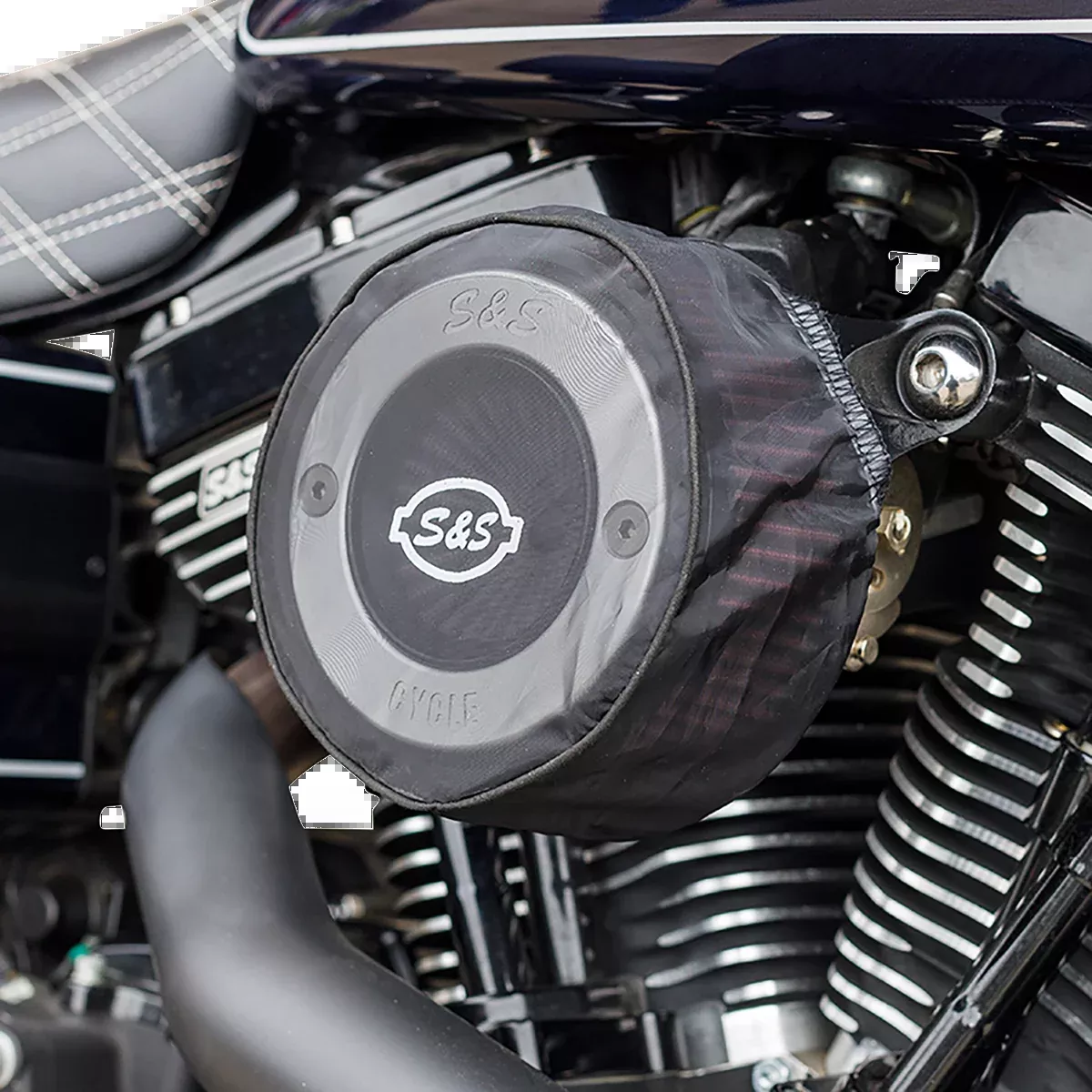 S&S CYCLE Air Filter Pre-Filter - Air Stinger™ - Round 170-0748