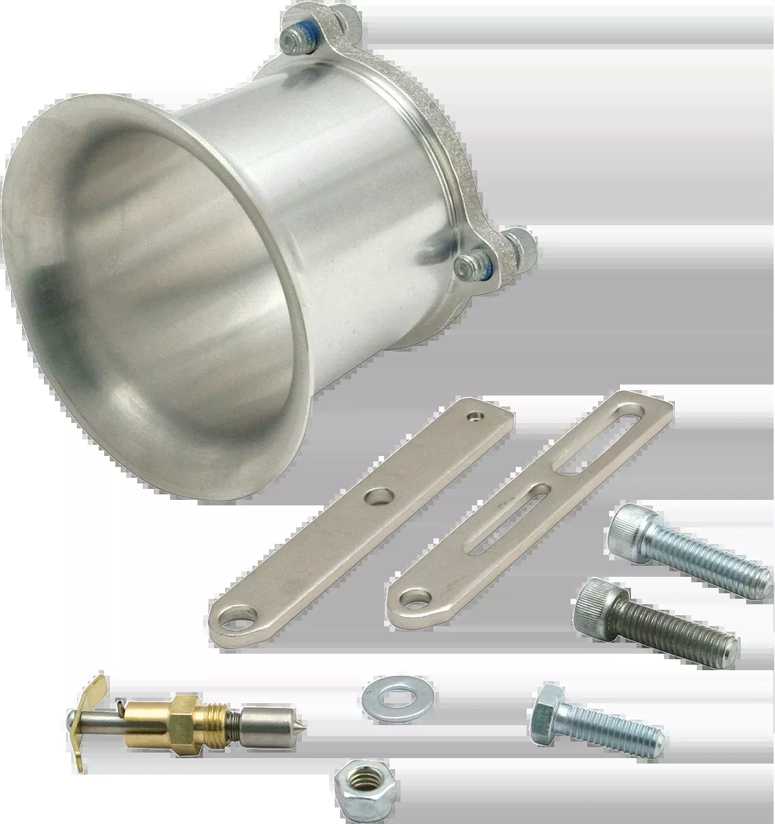 S&S CYCLE Air Horn Conversion Kit - Super E/G Carburetor - 2.5" 17-0484