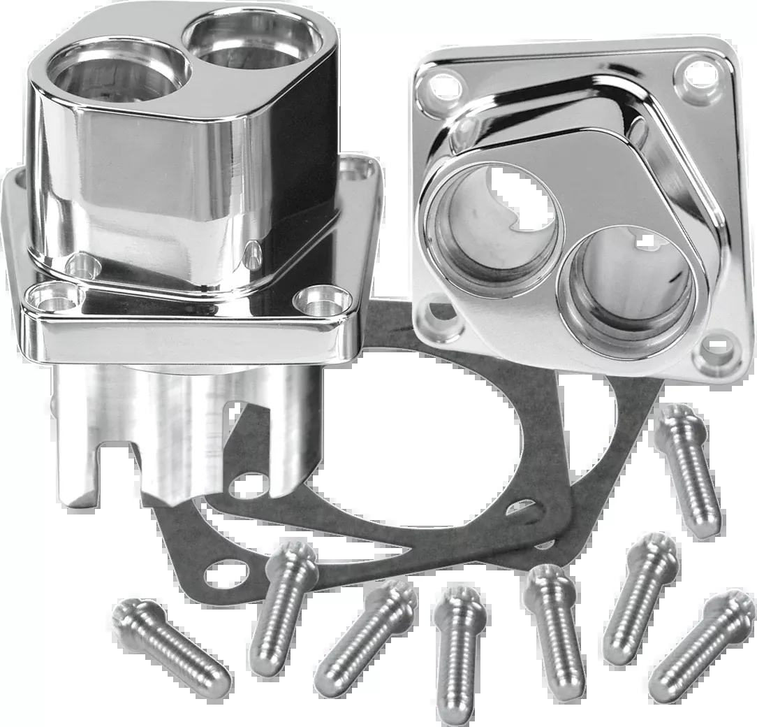 S&S CYCLE Billet Tappet Guides - Chrome - Big Twin 106-5428