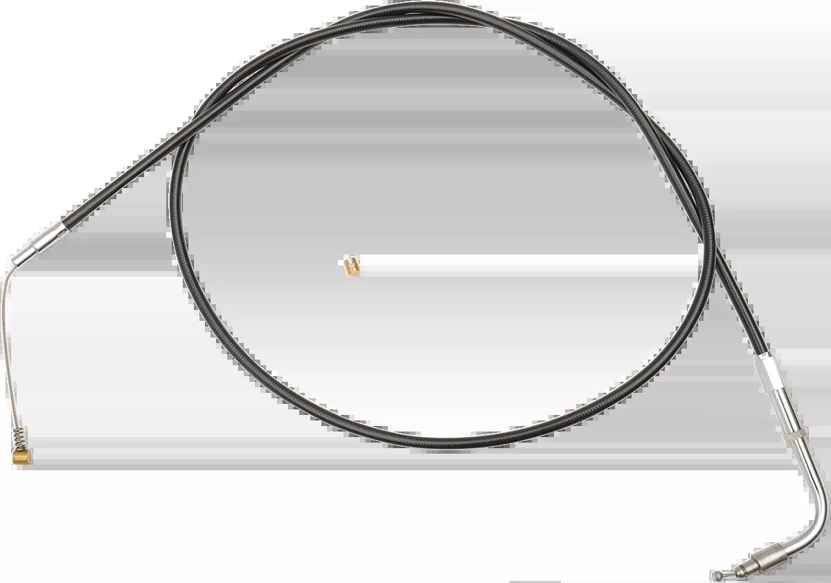 S&S CYCLE Black Vinyl Idle Cable - 48" - Black 19-0465