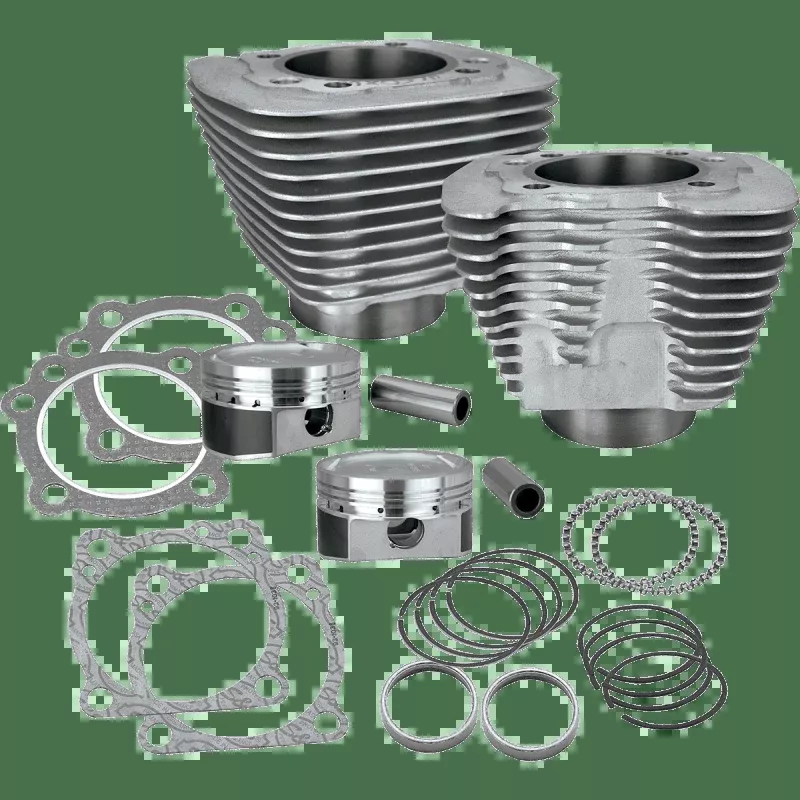 S&S Cycle Cylinder KT 883-1200 Slvr 86-19