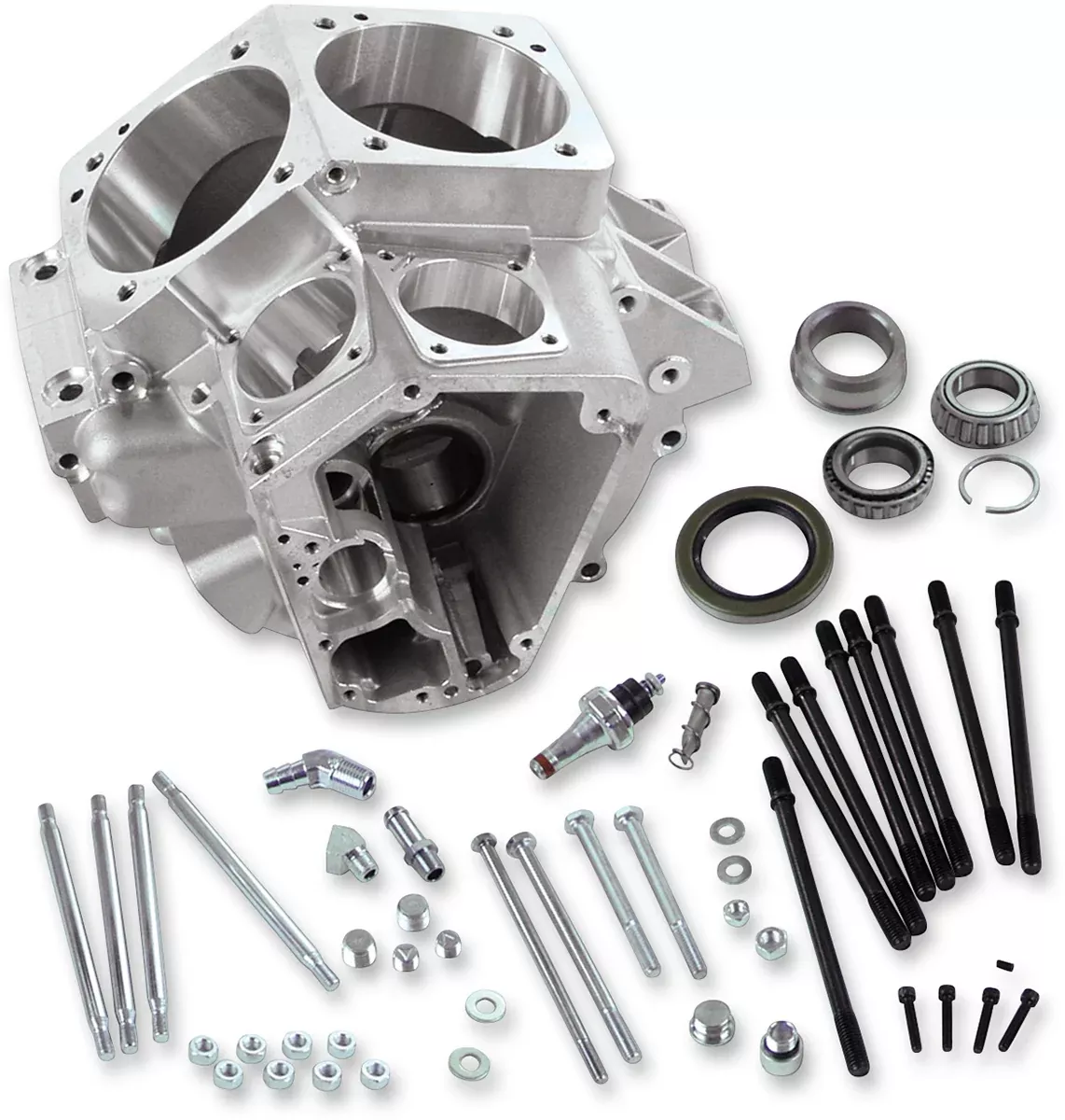 S&S CYCLE Engine Case - +4.000" Bore - Special Application - Evolution Big Twin 31-0047