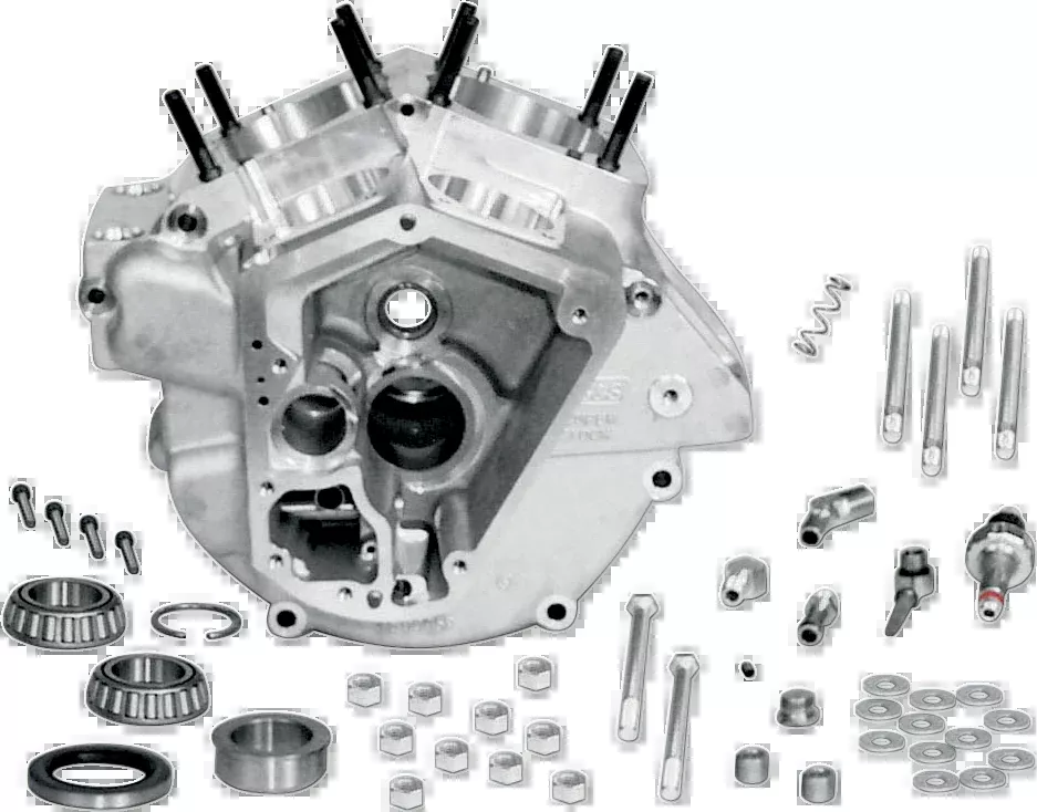 S&S CYCLE Engine Case - Super Stock - 3.500" - Big Twin 31-0003