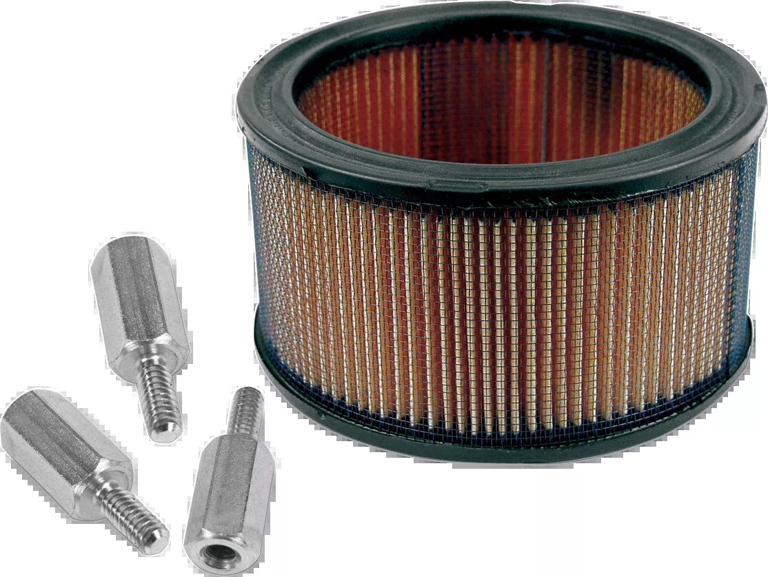 S&S CYCLE High-Flow Air Filter & Adapter Kit - Super E/G Carburetor 17-0045